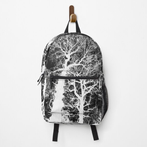 Item preview, Twisted Autumn oaks 3, monochrome inverted designed and sold by paulboizot.