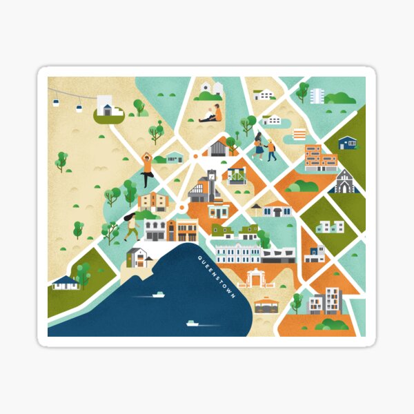 Item preview, Queenstown designed and sold by Jing Zhang.