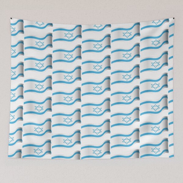 Item preview, Israel Flag designed and sold by HarveyHandcraftsandDesigns.