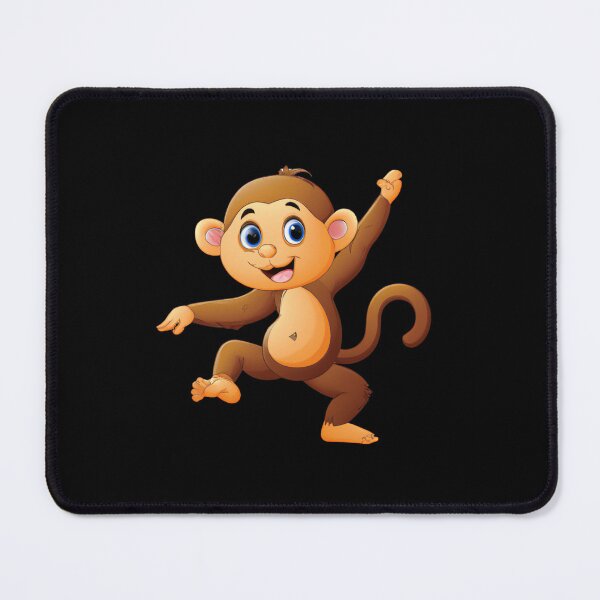 Item preview, Cute Happy Dancing Monkey designed and sold by MarieSusan.