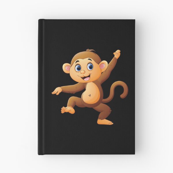 Item preview, Cute Happy Dancing Monkey designed and sold by MarieSusan.