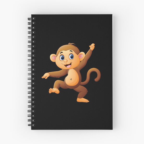 Item preview, Cute Happy Dancing Monkey designed and sold by MarieSusan.