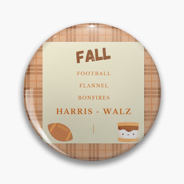 Item preview, Fall: Football, Flannel, Harris-Walz designed and sold by Cmurphy71.