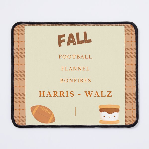 Item preview, Fall: Football, Flannel, Harris-Walz designed and sold by Cmurphy71.
