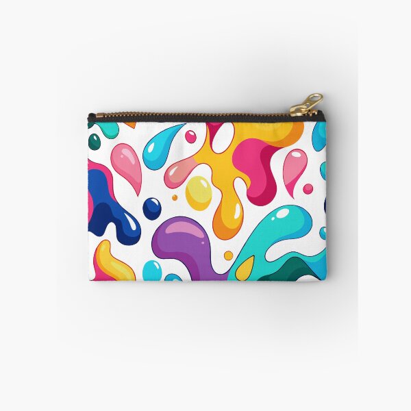 Aperçu de l'œuvre Motif fluide sans coutures de couleurs liquides – T-shirt artistique vibrant et abstrait créée et vendue par PixelCraftBD.