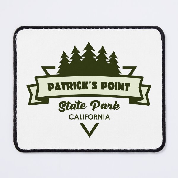 Item preview, Patrick's Point State Park California Trees And Ribbon designed and sold by bivenart.