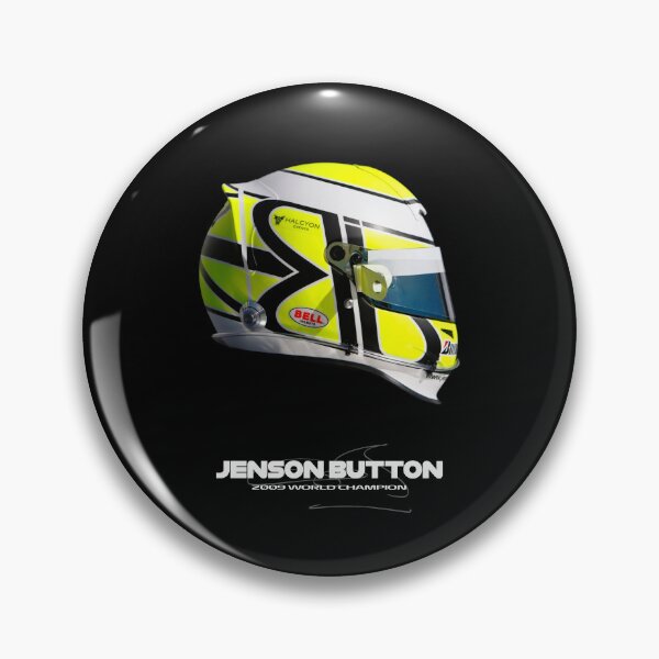 Item preview, Button / Brawn GP 2009 Helmet (F1 Legends) designed and sold by The Armorsmith.