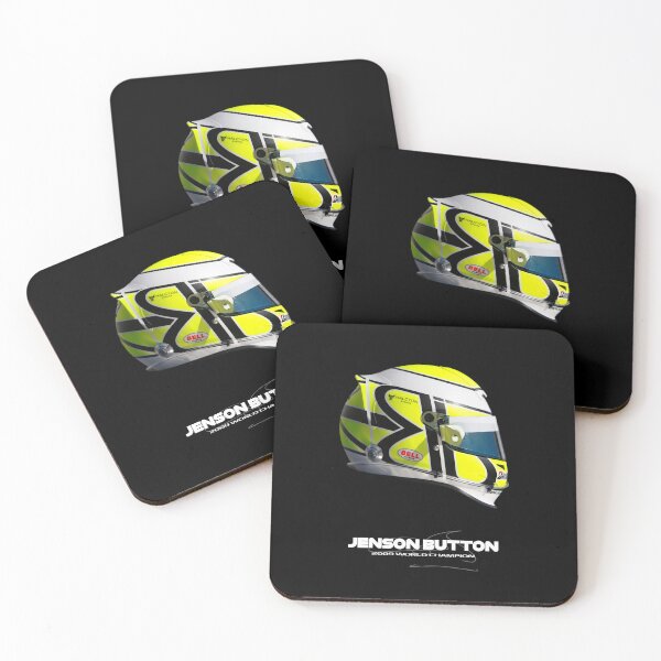 Item preview, Button / Brawn GP 2009 Helmet (F1 Legends) designed and sold by The Armorsmith.