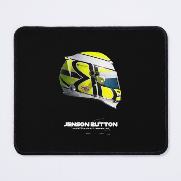 Item preview, Button / Brawn GP 2009 Helmet (F1 Legends) designed and sold by The Armorsmith.
