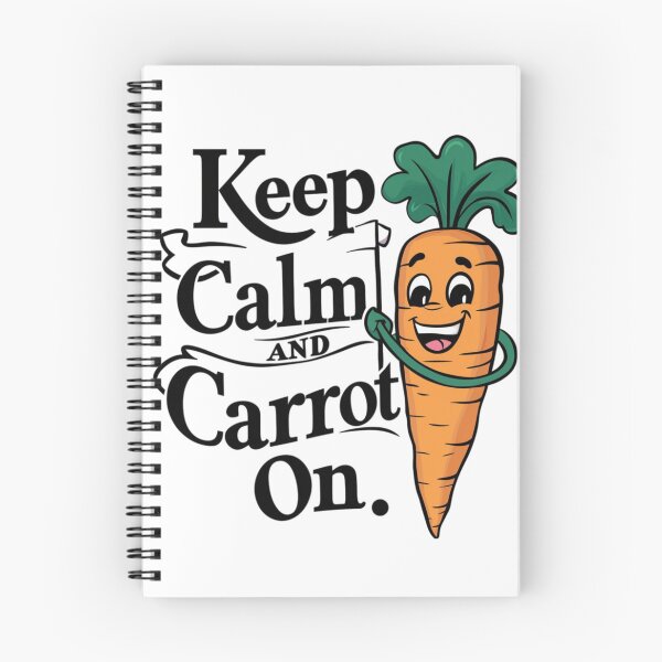 Item preview, Keep Calm and Carrot On Design designed and sold by MrHStudio.