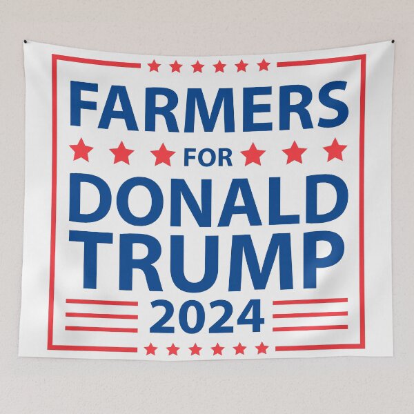 Item preview, Farmers for Donald Trump for PRESIDENT 2024 designed and sold by stgtees.