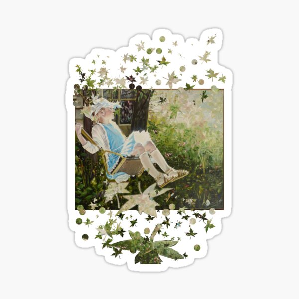 Zomer swing Sticker