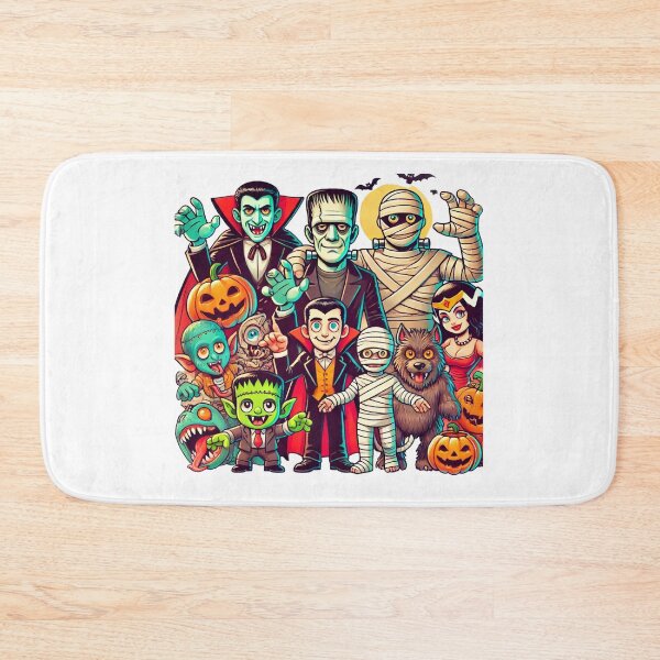 Item preview, Friendly Classic Monsters designed and sold by Mjonkey.