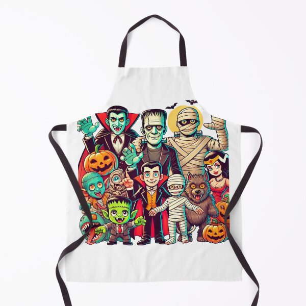 Item preview, Friendly Classic Monsters designed and sold by Mjonkey.