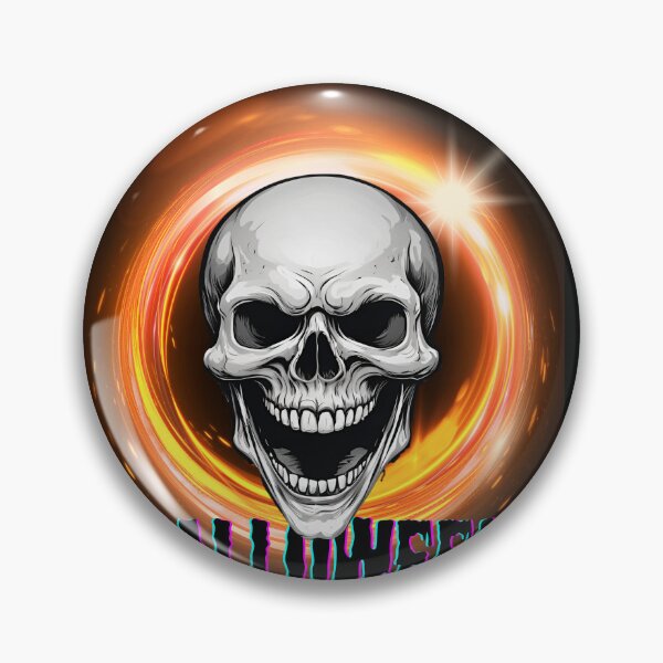 Item preview, Halloween designe, Scarry skull for halloween designed and sold by Lunaria Arts.