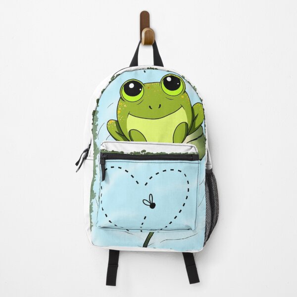 Item preview, Round green frog designed and sold by JadeWolfArt.