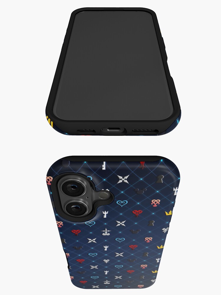 Imagen 3 de 4, Funda de iPhone con la obra Patrón Kingdom Hearts versión 2, diseñada y vendida por MeMinch.