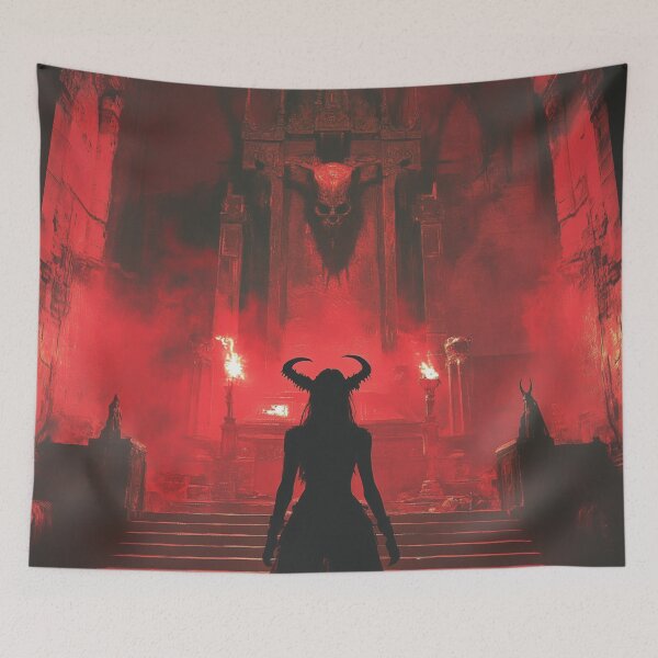 Item preview, Worship the Devil designed and sold by CursedbyLilith.