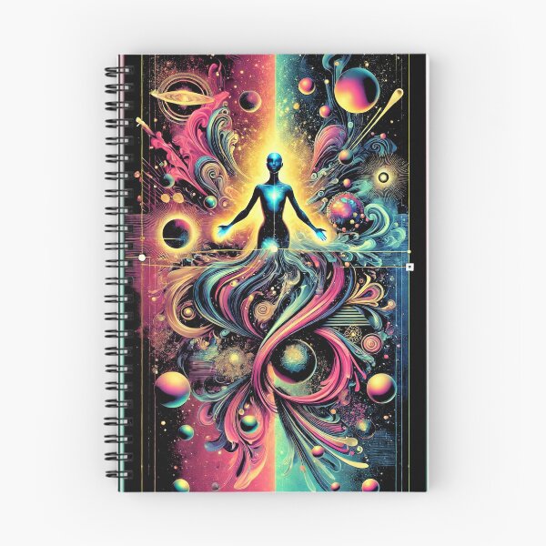 Item preview, Cosmic Awakening: Mystical Abstract Art of Spiritual Unity designed and sold by VonHogler.