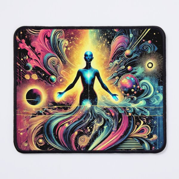 Item preview, Cosmic Awakening: Mystical Abstract Art of Spiritual Unity designed and sold by VonHogler.