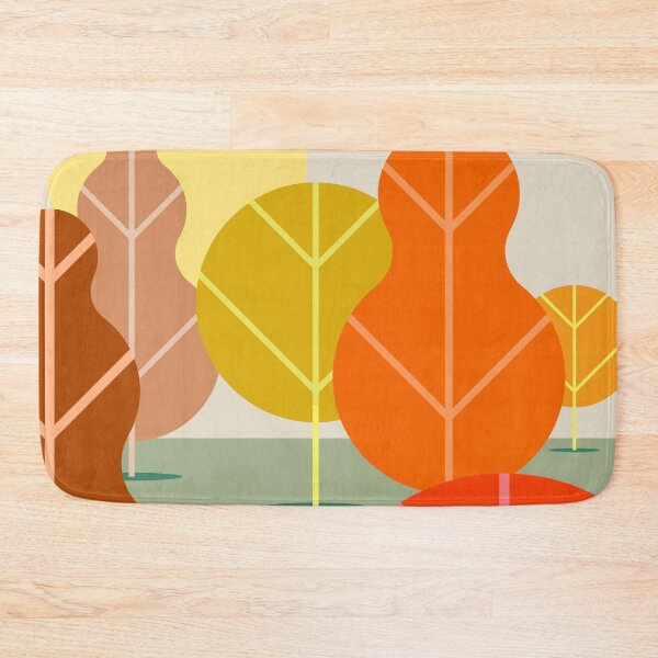 Item preview, Autumn Fall Trees Abstract Art designed and sold by Jeallan Designs.