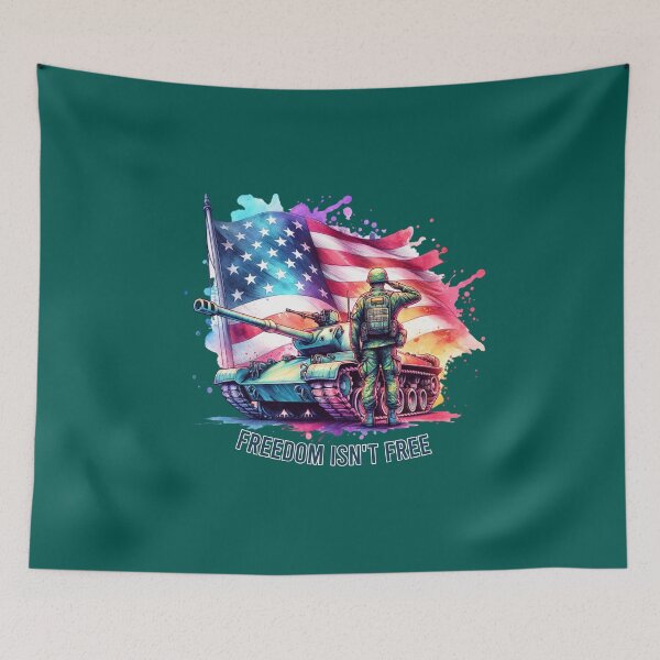 Item preview, Freedom Isn't Free – Honoring Our Heroes designed and sold by artedigital99.