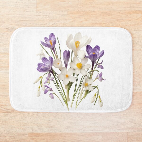 Item preview, Crocuses 1/2 - Spring Flowers Collection designed and sold by Styled by Anne.
