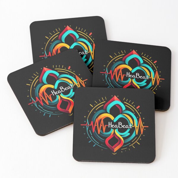 Item preview, HeaBeat: A Vibrant BTS-Inspired Design designed and sold by Sugar--Plum.