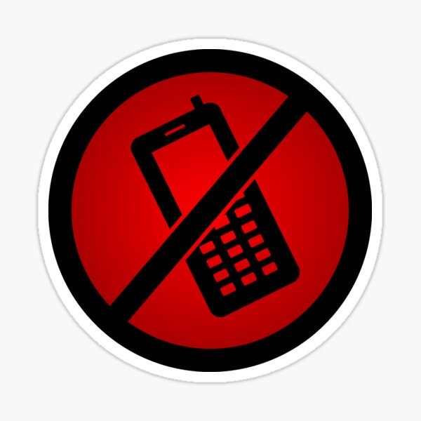 Artikel-Vorschau von Handy Telefon Verbot , designt und verkauft von Kampfkeiler.