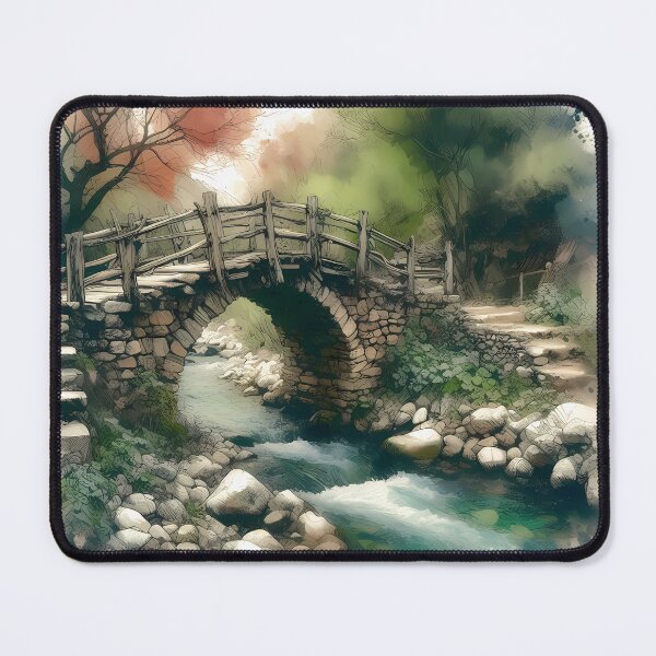 Item preview, Old stone bridge designed and sold by Ssevi.