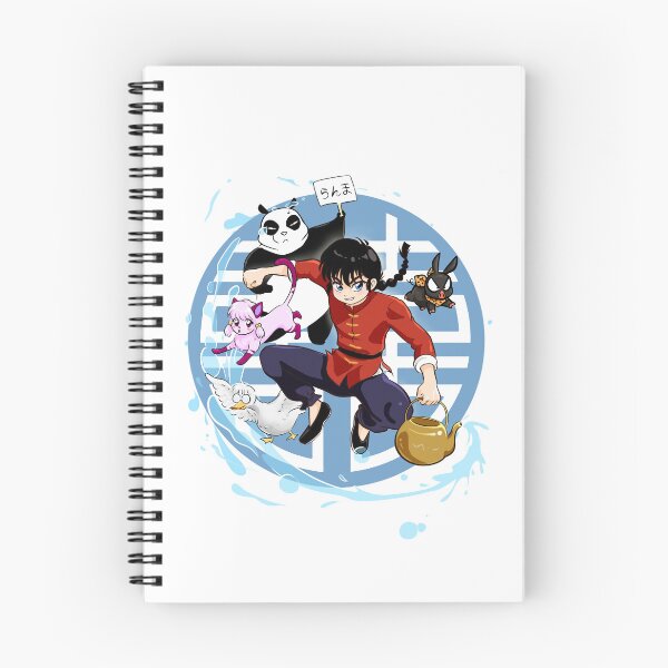 Item preview, Ranma boy with teapot cat shampoo, pchan, panda and duck designed and sold by mtdessin.