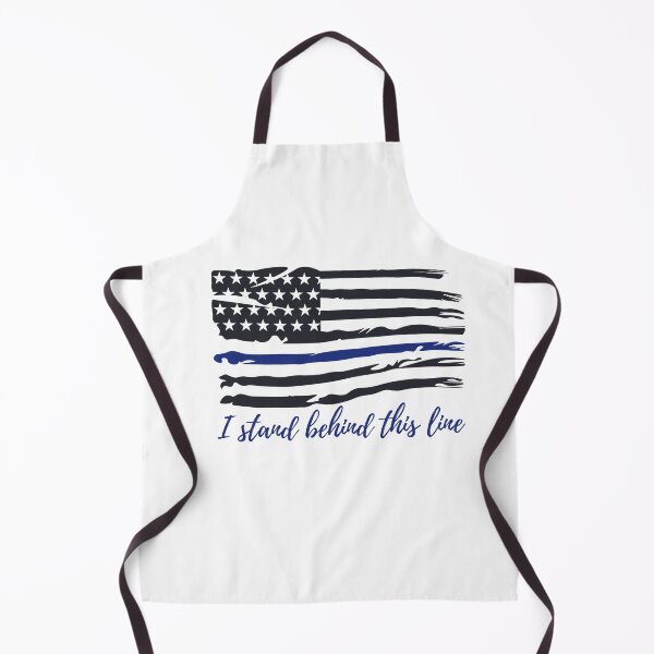 Item preview, Thin Blue Line - I Stand Behind This Line designed and sold by TSF LifeStyle Designs.
