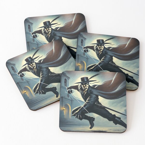 Item preview, "Zorro's Midnight Duel - Master of the Blade" designed and sold by MySheetMusicArt.
