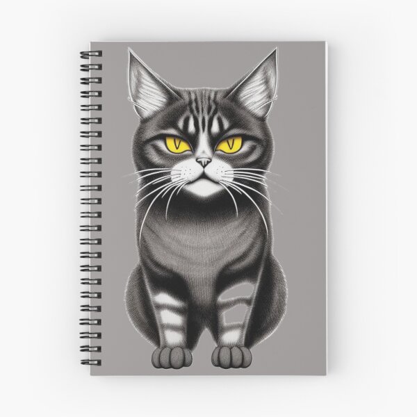 Item preview, Yellow Eyed Cat designed and sold by PrintMeOnYou.
