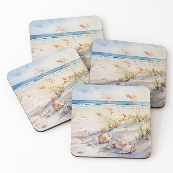 Item preview, Subtle Beach Shells by the ocean designed and sold by JMMDesigns55.
