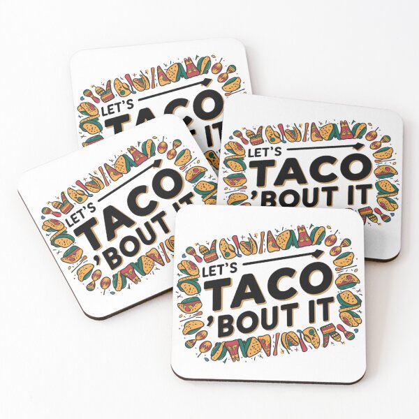 Item preview, Let's Taco 'Bout It Design designed and sold by MrHStudio.