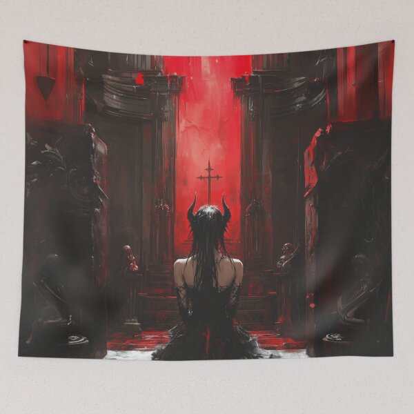 Item preview, Worship the Devil designed and sold by CursedbyLilith.