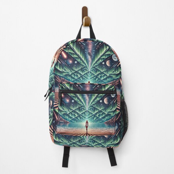 Item preview, Infinite 3-D Cosmic Serenity: Northern Lights Dreamscape w/ Optical Illusion & Hidden Imagery designed and sold by Meta2Physical.