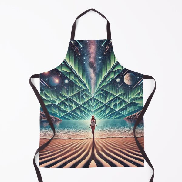 Item preview, Infinite 3-D Cosmic Serenity: Northern Lights Dreamscape w/ Optical Illusion & Hidden Imagery designed and sold by Meta2Physical.