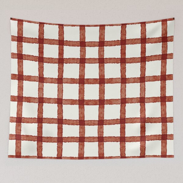 Item preview, GINGHAM RED by Monika Strigel designed and sold by SunlightStudios.
