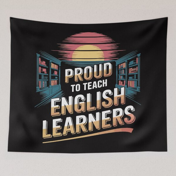 Item preview, English Language Proud to Teach English Learners designed and sold by lakmhan.