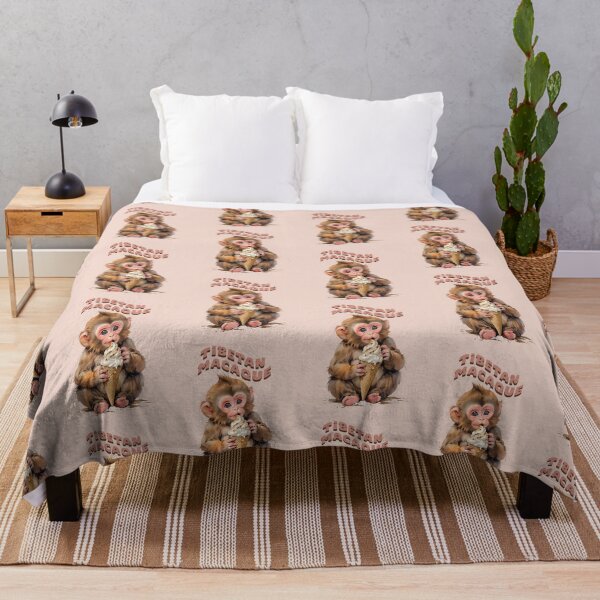 Item preview, TIBETAN MACAQUE CUTE ANIMAL ICE CREAM DESIGN designed and sold by La Loca.