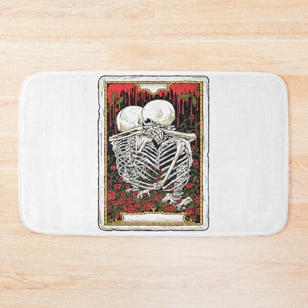Item preview, Eternal Embrace Skeletons in Love and Death designed and sold by DrawHandArt.