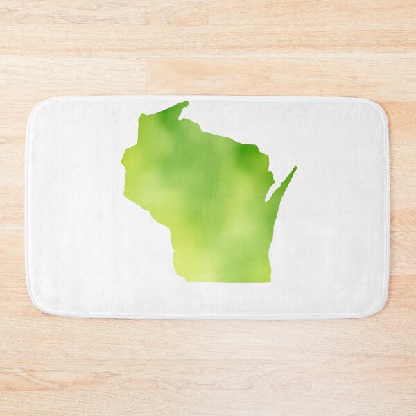 Item preview, Wisconsin Watercolor Green Essence designed and sold by NeoArtworks.