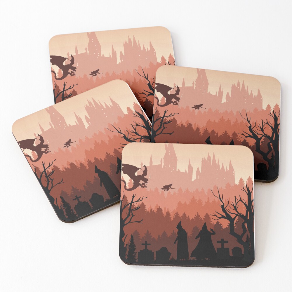 Item preview, Coasters (Set of 4) designed and sold by manonpradier.