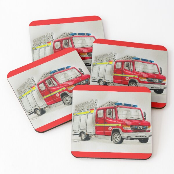 Item preview, Scottish fire and rescue Fire truck  designed and sold by Truck drawing art.
