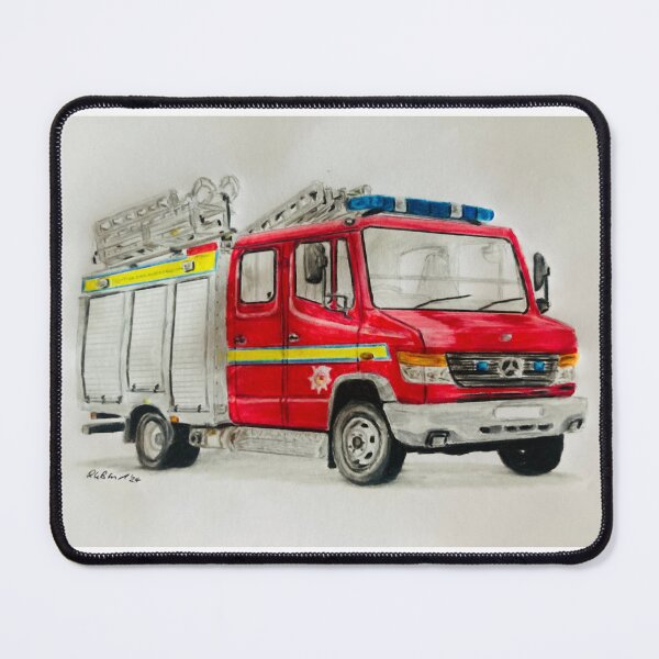 Item preview, Scottish fire and rescue Fire truck  designed and sold by Truck drawing art.