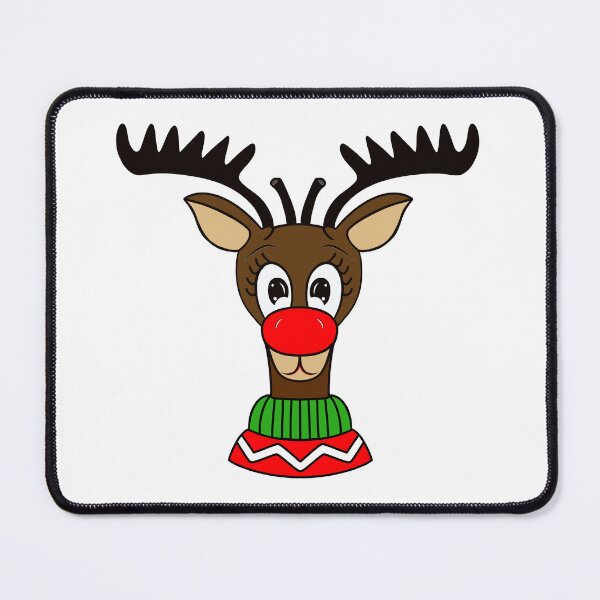 Item preview, Cute Christmas Reindeer designed and sold by Sartoris Art.
