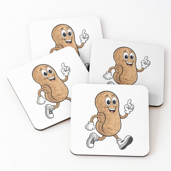 Item preview, Funny Peanut Mascot Walking Smiling Cheerful Women Men Kids designed and sold by clothesy7.