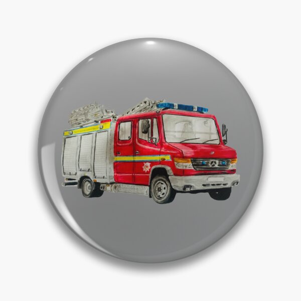 Item preview, Scottish fire and rescue fire engine cut out design designed and sold by Truck drawing art.